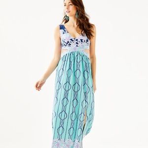 NWT Lilly Pulitzer Marcia Maxi Dress size 8